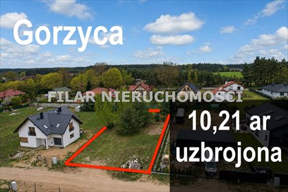 działka na sprzedaż 1021m2 działka Gorzyca