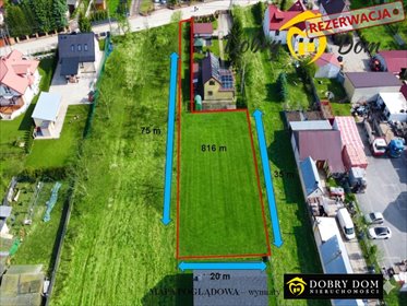 Działka 816 m² z mediami w Zawadach - zapraszam działka Białystok, Zawady