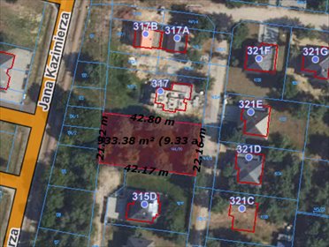 działka na sprzedaż 932m2 działka Stanisławów Pierwszy