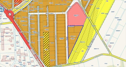 działka na sprzedaż 644m2 działka Łomża, Słonecznikowa