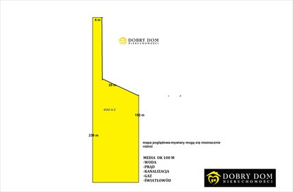 działka na sprzedaż 4042m2 działka Sobolewo