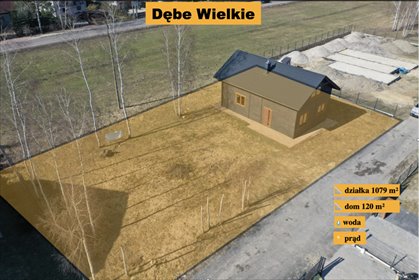 dom na sprzedaż 120m2 dom Dębe Wielkie, Botaniczna