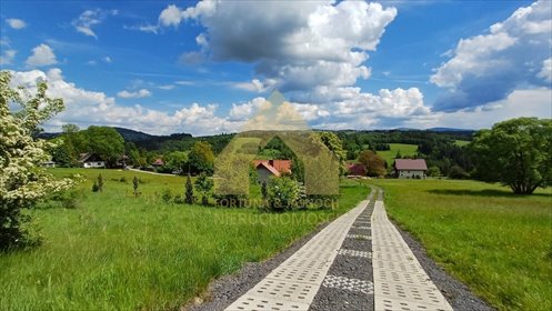 Działka 1291 m² z widokami, media, bez prowizji działka Jaworzynka