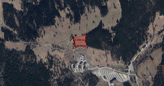 Działka budowlana na sprzedaż Biała Woda 13 922m2 Foto 1