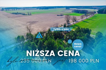 działka na sprzedaż 1369m2 działka Witkowo