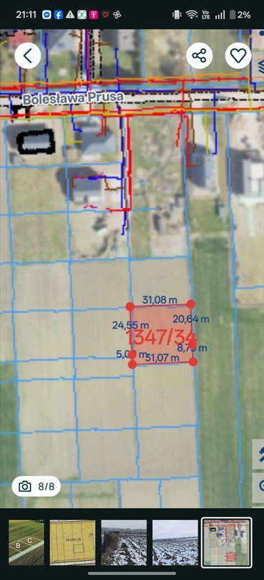 Działki budowlane z mediami i widokami, 2 km od S7 działka Miechów, Miechów, ul Bolesława Prusa