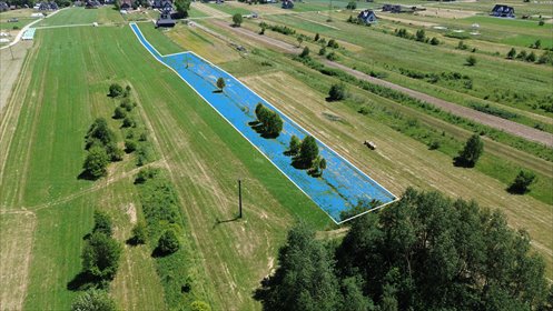 działka na sprzedaż 1132m2 działka Bór