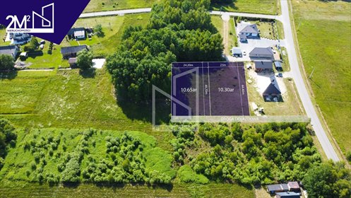 działka na sprzedaż 1030m2 działka Niwiska, Leszcze