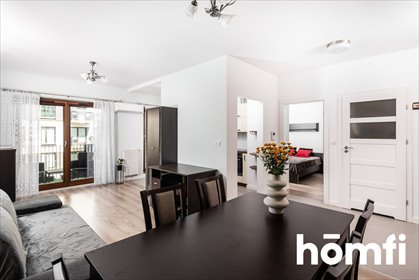 Przestronne 2 pok. z klimatyzacją, balkon, osiedle strzeżone mieszkanie Kraków, Podgórze, Tadeusza Szafrana