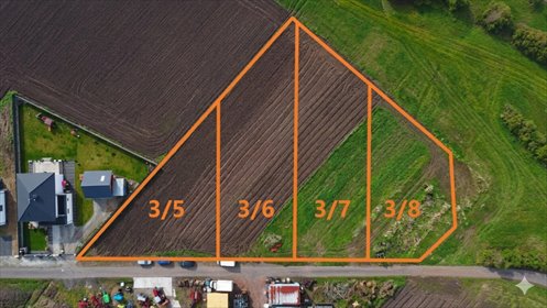 Wybierz jedną z czterech pod swój dom marzeń działka Poznań, Krzesiny, Krzesiny, Rudzka