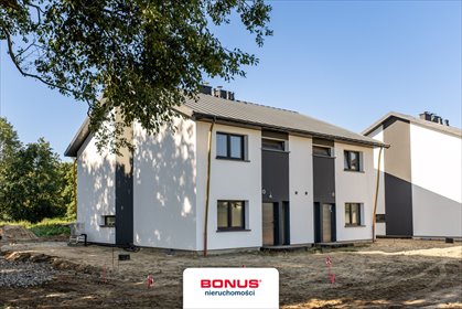 Nowoczesny dom bliźniaczy 124,73 m² - Dobra Szczecińska dom Dobra