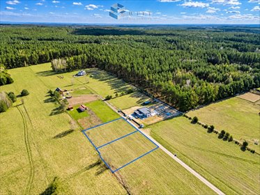 działka na sprzedaż 1501m2 działka Kątno