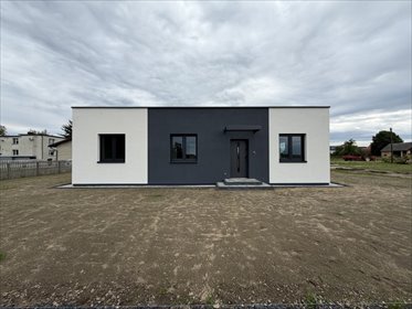 Nowoczesny dom w stanie deweloperskim z tarasem, 96 m² dom Gołkowice, Wyzwolenia