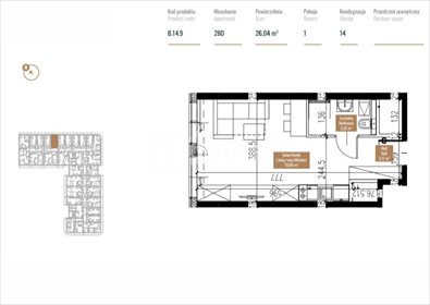 mieszkanie na sprzedaż 26m2 mieszkanie Katowice, Centrum, Jana III Sobieskiego