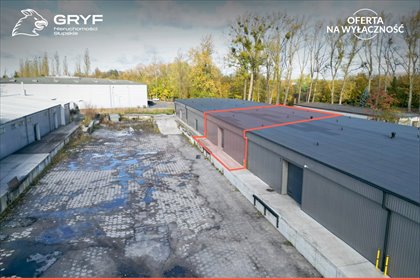 Hala magazynowa 315 m² z rampą i monitoringiem magazyn Słupsk, Grunwaldzka
