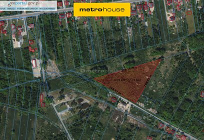 działka na sprzedaż 13100m2 działka Kolonia Poczesna, Spadowa