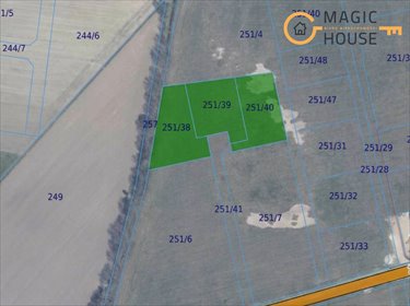 działka na sprzedaż 978m2 działka Przyjaźń, Jeziorna
