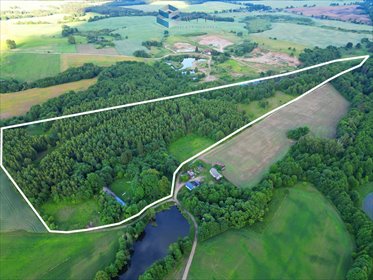 Działka 15 ha z widokami i potencjałem inwestycyjnym działka Marwałd