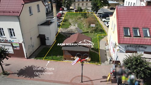 Wynajmę działkę 553 m² w centrum Kwidzyna z dużym potencjałem działka Kwidzyn, Piłsudskiego