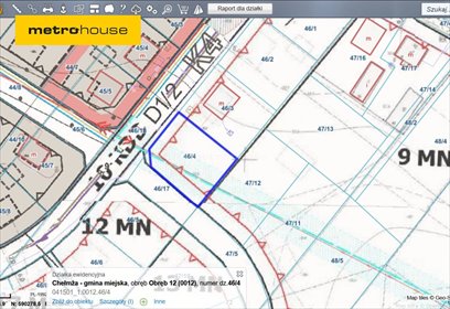 działka na sprzedaż 722m2 działka Chełmża, Kościuszki