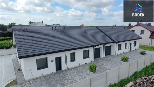 Nowoczesny dom 116,6 m² w Cieśle (garaż, ogrzewanie podłogowe) dom Cieśle, Cieśle