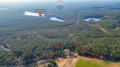 działka na sprzedaż 23800m2 działka Kuźnica Żelichowska