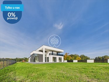 Nowoczesna willa 493 m² z widokiem na jezioro (duże przeszklenia) dom Pruszków, Szarych Szeregów