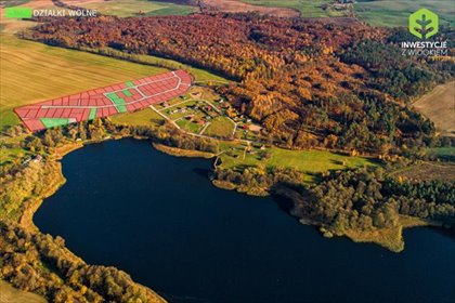 działka na sprzedaż 628m2 działka Perklice, Ostatnie działki nad jeziorem w świetnej cenie!
