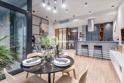 Polecam nowoczesny apartament 54 m² z dużym tarasem w Elektrowni Powiśle mieszkanie Warszawa, Śródmieście Powiśle, Leszczyńska