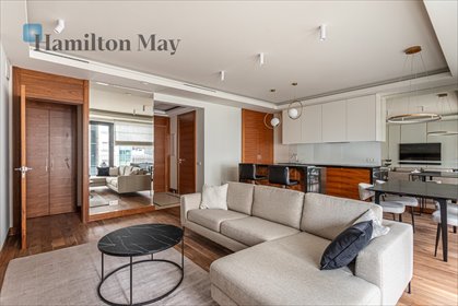 Przestronny apartament 74 m2 z loggią i klimatyzacją mieszkanie Warszawa, Śródmieście, Grzybowska