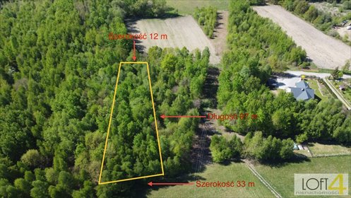 działka na sprzedaż 2340m2 działka Radłów