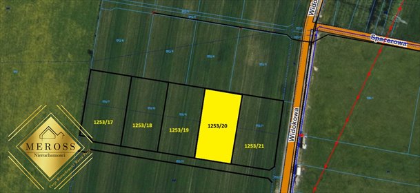 działka na sprzedaż 912m2 działka Mstów