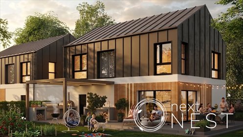 Nowoczesny dom 170 m2 z garażem, bez PCC i prowizji dom Borowina