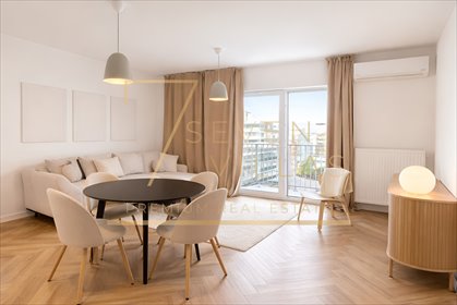 Nowoczesne 70 m² z balkonem, klimatyzacją i garażem mieszkanie Warszawa, Żupnicza