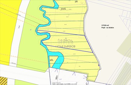 Działka rolna 17 330 m² w Siedlcach - polecam! działka Siedlce, Piaski Zamiejskie, Rzeczna