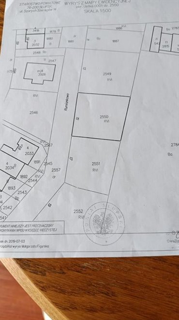 Działka 571 m² w Ustce - centrum, media, polecam działka Ustka, Rumiankowa