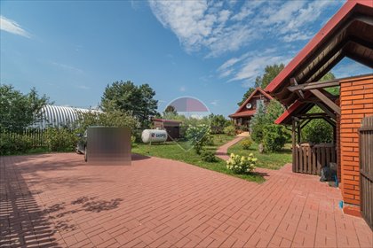 Polecam drewniany dom 97 m² z ogrodem w Słowiki Folwark dom Słowiki Folwark