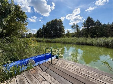 Do sprzedania działka 4 869 m² z linią brzegową Obry działka Uście