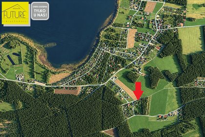 Działka 1003 m² pod letnisko blisko jeziora Kałębie działka Wycinki