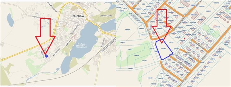 działka na sprzedaż 4429m2 działka Człuchów