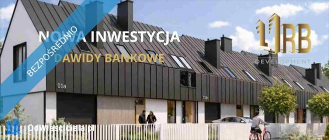 Sprzedam dom w Dawidach Bankowych z ogrodem i nowoczesną bryłą dom Dawidy Bankowe, MIĘTOWA 4