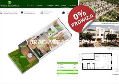 Zapraszam do nowoczesnego mieszkania 72,5 m² z ogródkiem w Tarnowie mieszkanie Tarnów, Zabłocie, Skrzyszowska