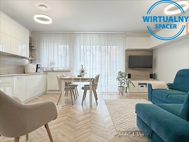 Komfortowe 3-pokojowe mieszkanie z balkonem, wysoki standard mieszkanie Starogard Gdański, Osiedle 800-lecia Starogardu