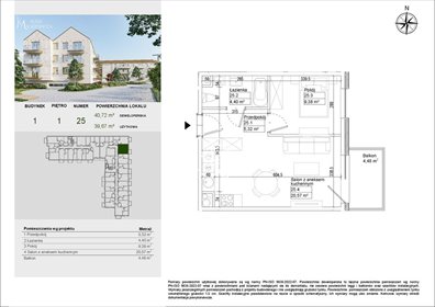 mieszkanie na sprzedaż 40m2 mieszkanie Osielsko, Aleja Adama Mickiewicza