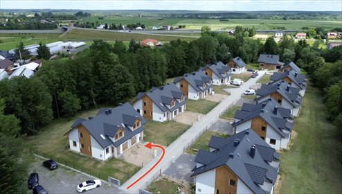 Ostatni dom bliźniak w Łańcucie, 155 m2, stan deweloperski dom Łańcut