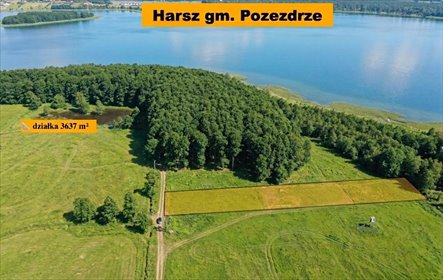 Mazurska Enklawa ! Idealne na inwestycję. działka Harsz