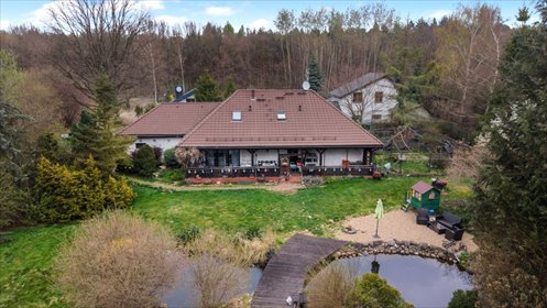 Dom z dużą działką i lasem, garaż, taras 30 m² dom Tarnowskie Góry, Racławicka