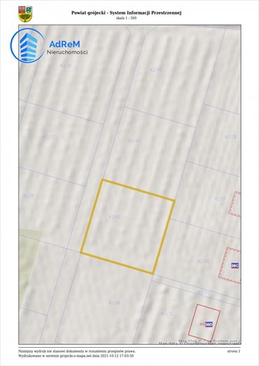 działka na sprzedaż 6400m2 działka Kruszew