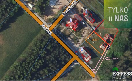 działka na sprzedaż 986m2 działka Czarna Białostocka, Zagórna
