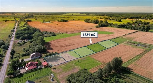 działka na sprzedaż 1334m2 działka Baciuty, Leszczynowa